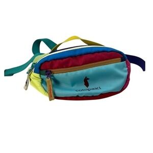 Cotopaxi Bataan 3L Fanny Pack Del Dia Multicolor Repurposed Nylon Hip Belt Bag